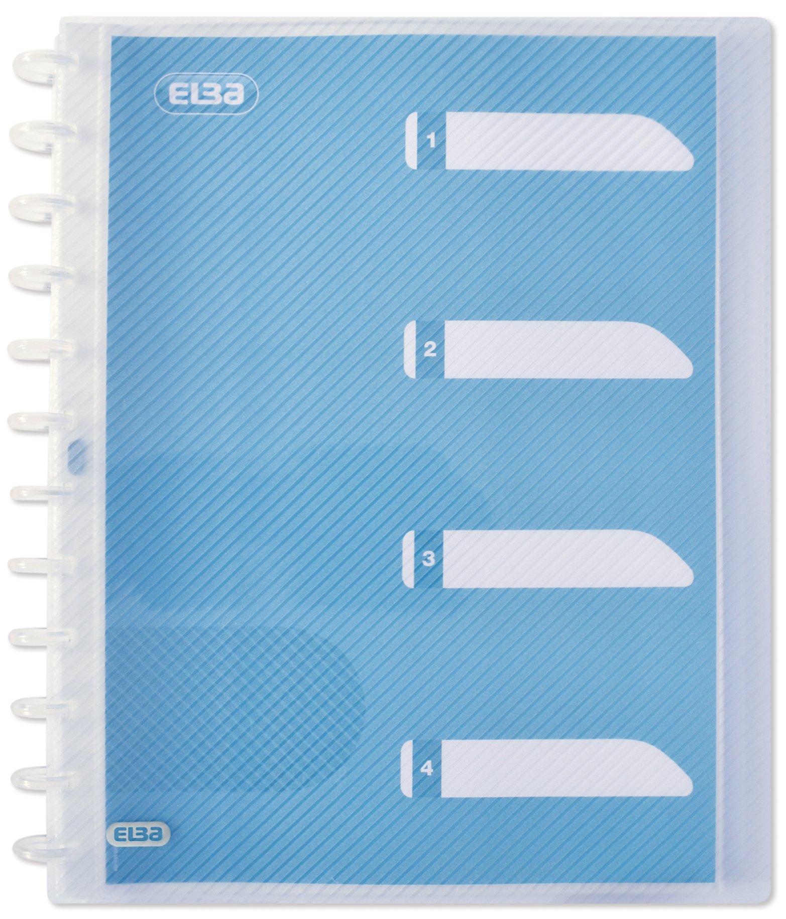 Elba Hawaii '60 Views' Folder with 30 Flexible Document Pouches Transparent Polypropylene