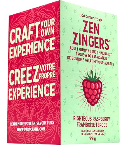 Zen Zingers Gummy Making Kit - Create your Own Jelly Beans, Gummy