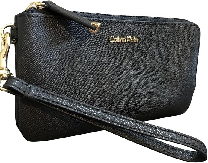 calvin klein wristlet pouch