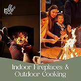 Pelle & Sol Log 2.4kg Kiln Dried Kindling Wood Ready to Burn view 6