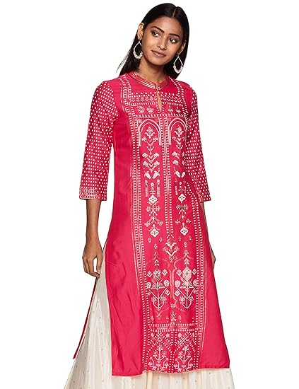 Women's Rayon straight Kurta
