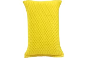 Detailer's Choice 9-24M8 Microfiber Scrub Sponge,Yellow