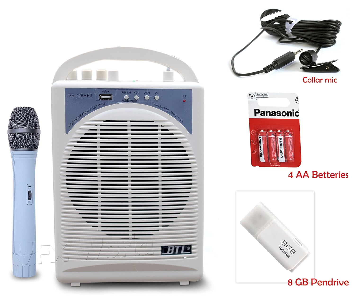 btl portable wireless pa amplifier