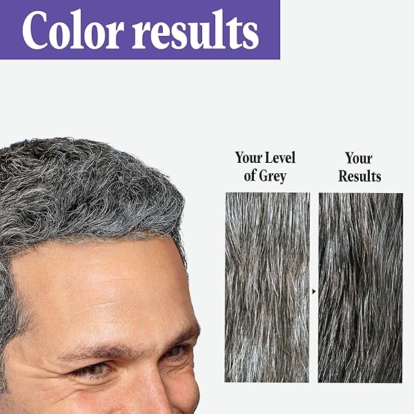 JUST FOR MEN BLK/GRY SIZE 1.4Z JUST FOR MEN TOUCH OF GRAY BLACK – GRAY HAIR COLOR