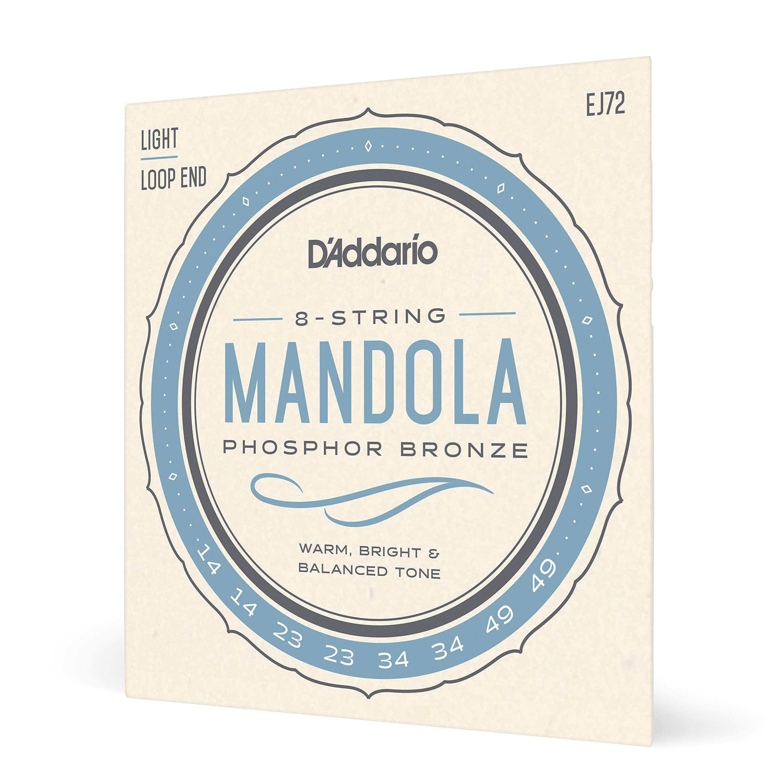 D'Addario EJ72 Light 14-49 Mandola Strings - Phosphor Bronze