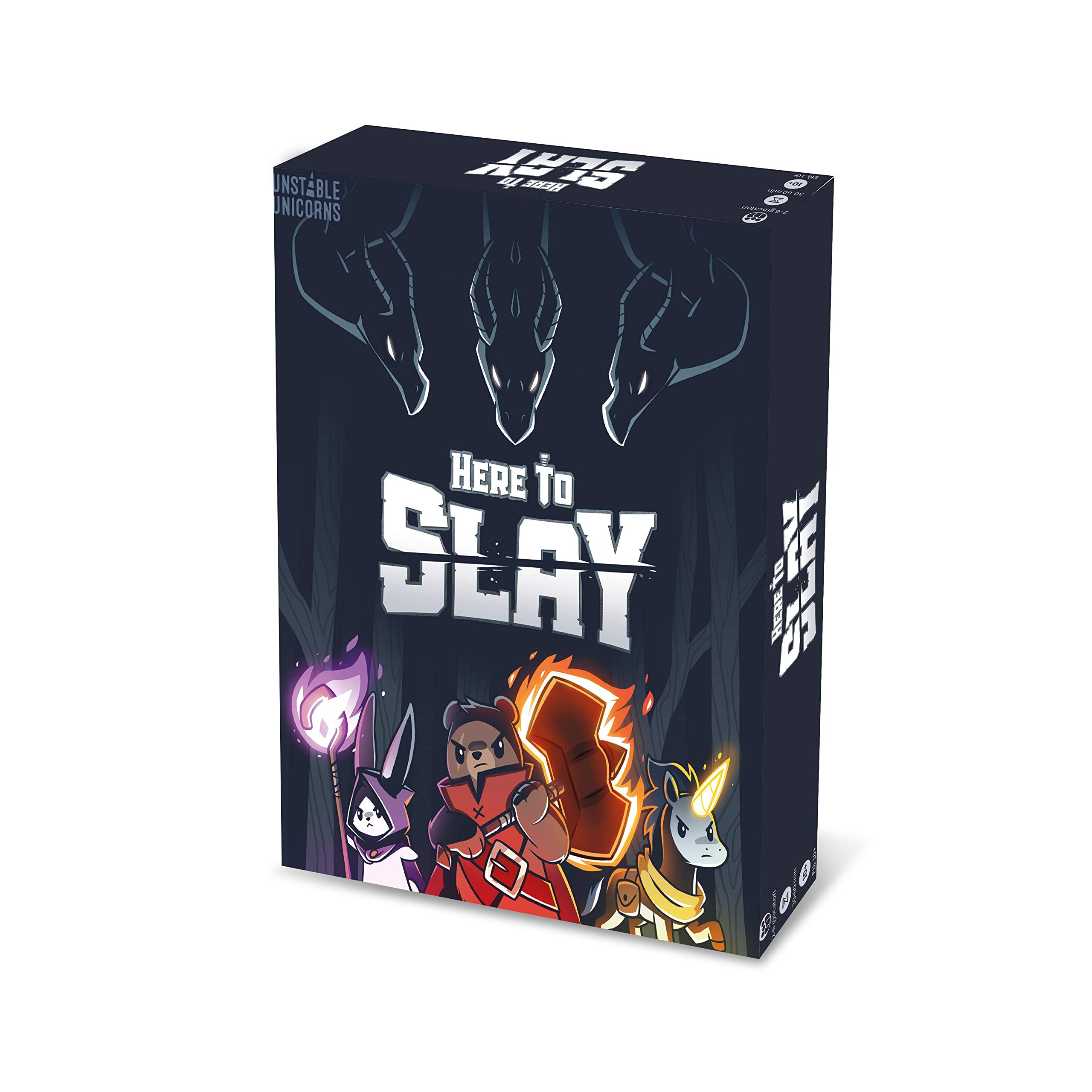 Asmodee: Here To Slay Card Game by the Creators of Unstable Unicorns, Party Game, 2-6 Players, 10+ Years, Italian Edition
