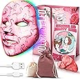 Red Light Therapy for Face, Led Face Mask Light Therapy, 7-1 Colors LED Facial Skin Care Mask, Salon Effect at Home (Flamingo Edition)