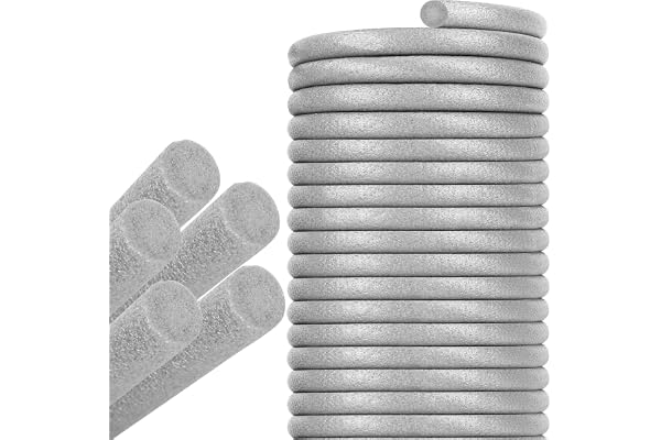 59FT Length Backer Rod Foam Caulk Saver for Concrete Filling, Joints and Gaps, 3/4 in Diameter x 59FT Length (Grey)