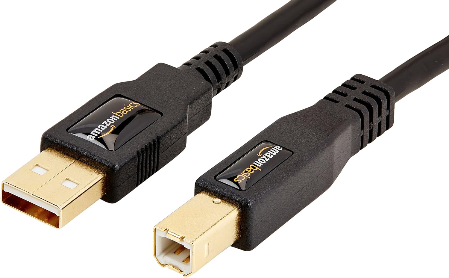 Basics USB 2.0 Printer Cable - A-Male to B-Male Cord - 6 Feet (1.8 Meters), Black: Computers & Accessories