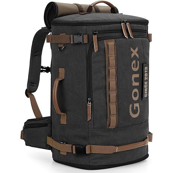 Amazon.com | Convertible Canvas Backpack Duffle Bag Large