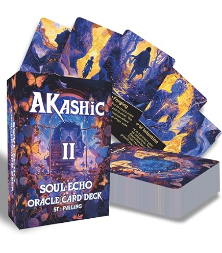 Amazon.com: Akashic Oracle Cards, 75 Energy Healing Oracle Cards