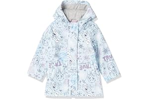 Amazon Essentials Disney | Marvel | Star Wars | Frozen | Princess Girls and Toddlers' Raincoat (Previously Spotted Zebra)