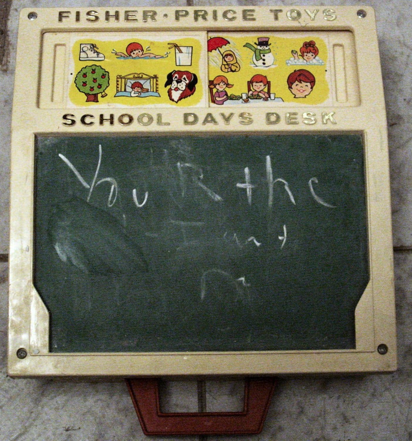 fisher price chalkboard
