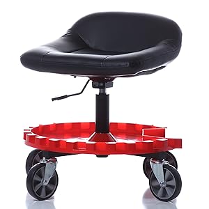 Traxion 2-230 Monster Seat II with All-Terrain 5" Caster
