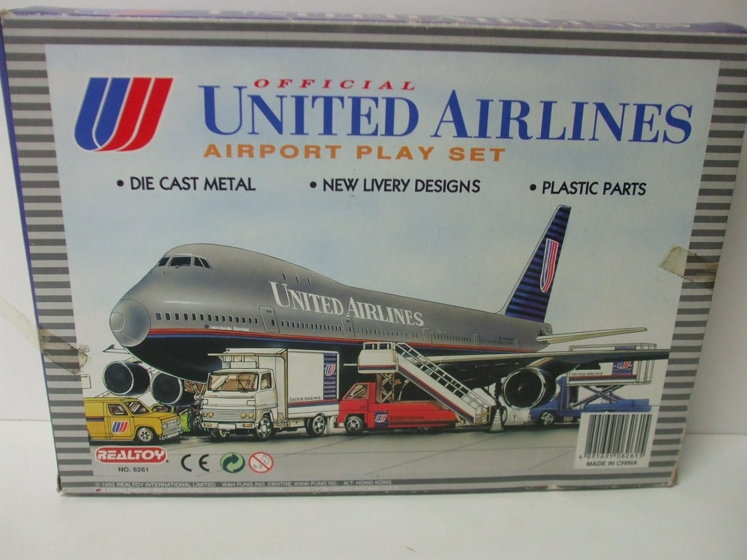 united airlines playset