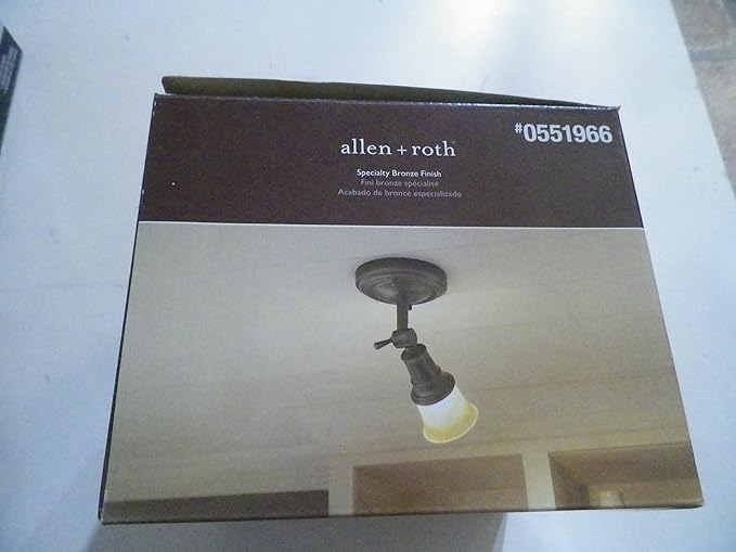 Lamps Lighting Ceiling Fans Allen Roth 3 Light Bronze Dimmable