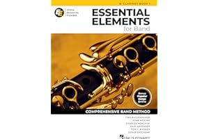Essential Elements for Band Bb Clarinet Book 1 (2025 Edition) with EEi Online Resources | Updated Clarinet Method Book and Sheet Music for Students and Teachers | Comprehensive Band Method Songbook