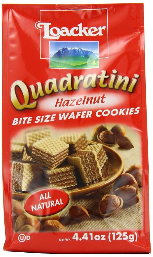 Loacker wafer qudrtni hazlnt 125g (076580005919)