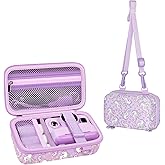 Leayjeen Kids Camera Case Compatible with Dylanto/GKTZ/HiMont/CAMCLID/ESOXOFFORE Kids Instant Print Camera, Christmas Gifts and Birthday Gifts for Kids - Purple Unicorn (Case Only)