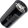BlueStars 108-130 uf/MFD 110-125 VAC ±20% Volts Round Start Capacitor 50/60 Hz AC Electric Replacement Part - Exact Fit for Single-Phase Electric Motors