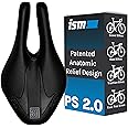 ISM PS Series No Nose Bike Saddle - Noseless Bike Seat Designed for Triathletes, Time Trial Riders, and Road Racers - Patented Split Nose Bicycle Saddle Designed for Reduced Discomfort