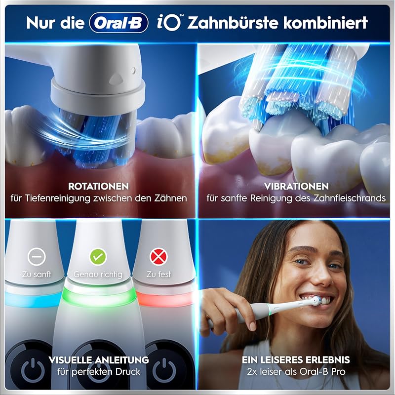iO Series 6 Elektrische Zahnbürste, Grau