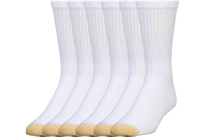 GOLDTOE Men's Harrington Crew Socks, Multipairs