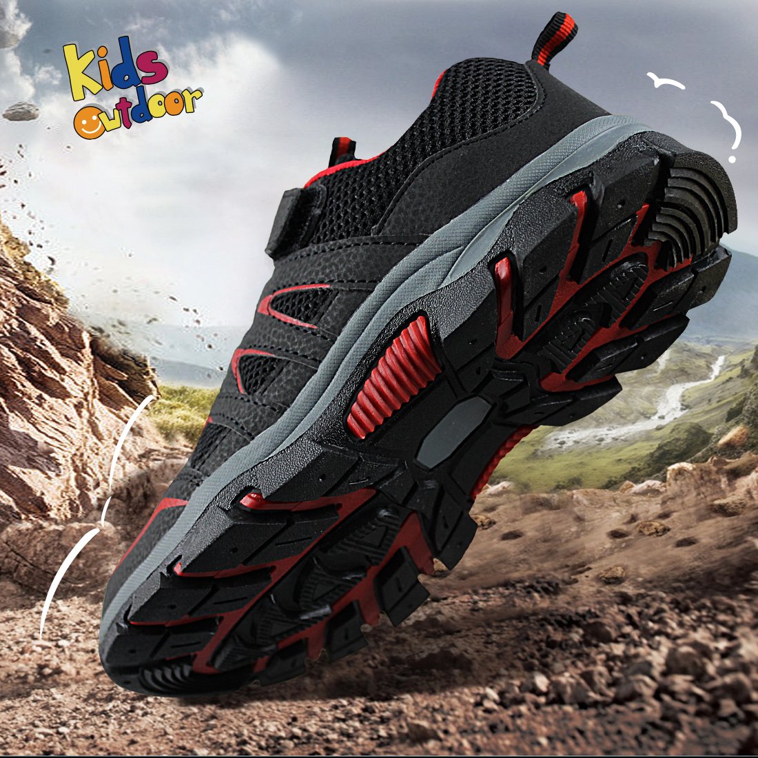 Hawkwell Kids Outdoor Hiking Shoe Toddler/Little Kid/Big Kid Sports