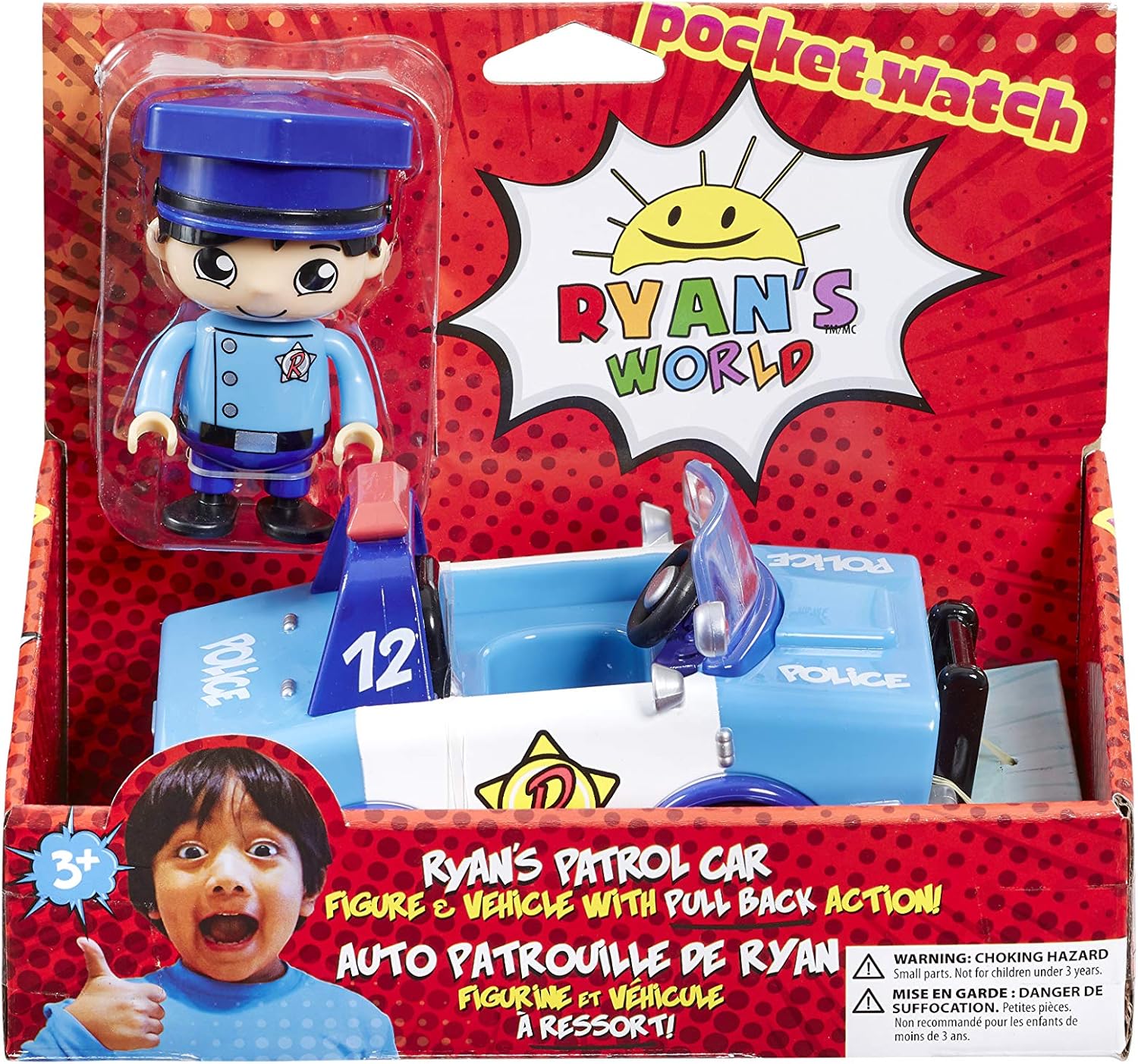 ryan's world police car