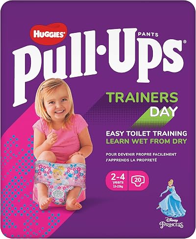 Huggies Pull-Ups Day Time Nappy Pants Girl Size 6 20 Pants