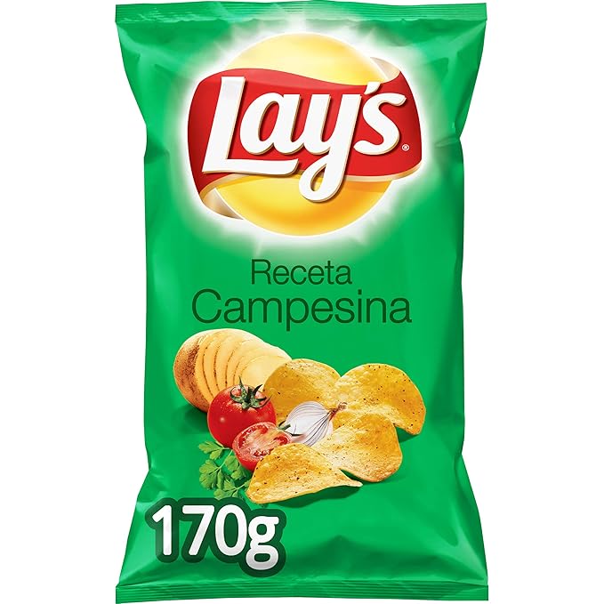 Lays Patatas Fritas Campesinas - 170 gr: Amazon.es: Alimentación ...