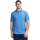 Izod Mens Big & Tall Sunshield Performance Short Sleeve Polo