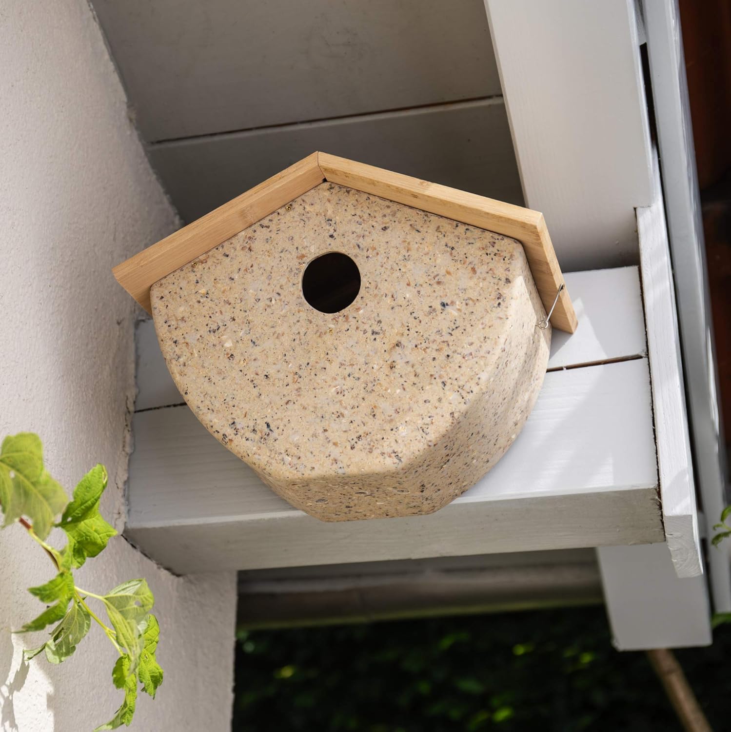 Windhager Nesting Box Recovery ÖKO, Nesting Aid for Great Tit House Pearling and Mourning Catch, Bird Nesting Box, Bird House - Image 3