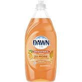 Dawn Ultra Antibacterial Hand Soap, Dishwashing Liquid Dish Soap Orange 19.4 oz (Packaging may vary)