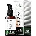 Dr. Alies - Professional Beard Growth Oil | Enriched with Vitamin E, Almond & Castor Oil | Promotes Fuller, Thicker Beards | Solves Patchy Growth | Fast-Absorbing Beard Care Solution | 30ml