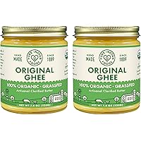 Grassfed Organic Original Ghee - by Pure Indian Foods, 7.8 oz, Pasture Raised, Gluten-Free, Non-GMO, Paleo, Keto…