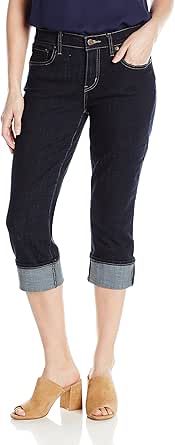 women's levi's classic capri jeans