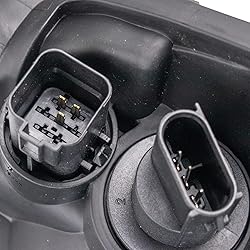 TRQ 2 Piece Headlight Assembly Set Driver
