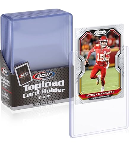 Amazon.com: Ultra Pro Thick Card Sleeves for Thick Jersey or Memorabilia  Sports Trading Cards by Topps 2 Pack : Toys & Games