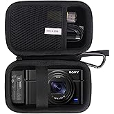JINMEI Hard EVA Carrying Storage Case Compatible with Sony RX100 VII/RX100 VI/ RX100 V/ RX100 IV/RX100 III /RX100 II Digital Camera Travel storage box (big)