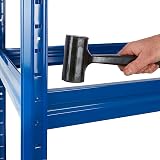 BiGDUG Heavy Duty Garage Shelving Unit 4 Tier 600kg per Shelf 2400kg Bay view 8