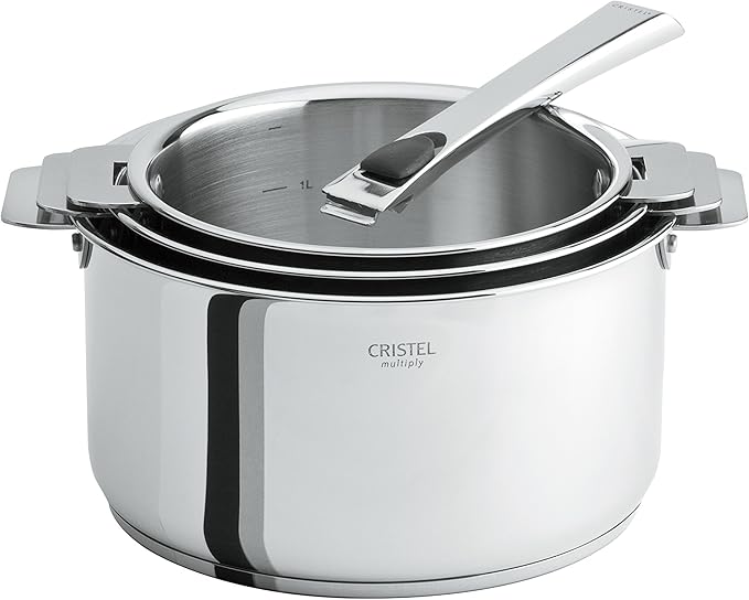 Set batterie 16 pièces CRISTEL Mutine amovible inox
