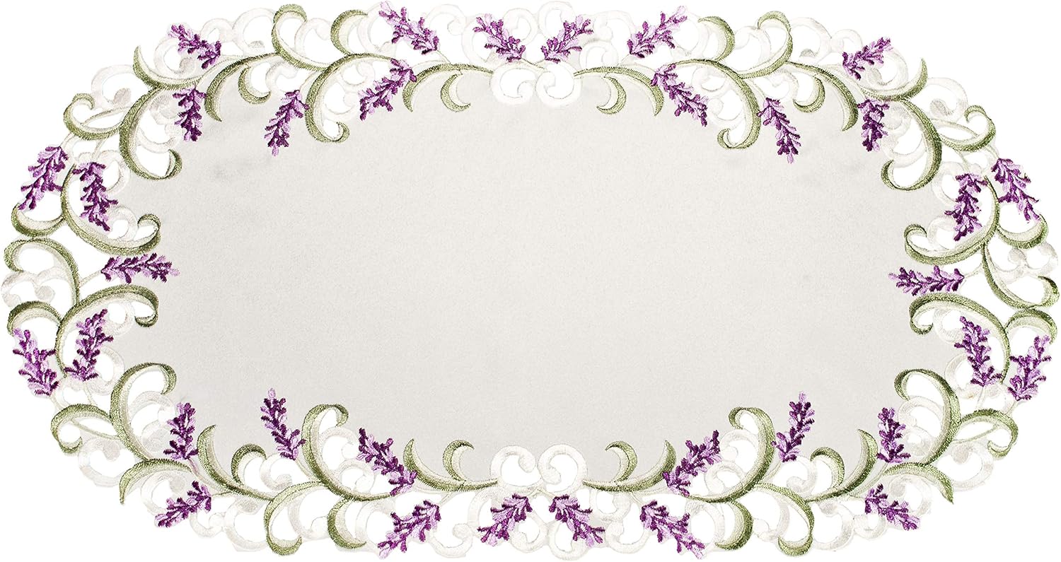 Best purple doilies for coffee table