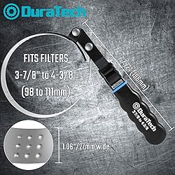 DURATECH Large Swivel Oil Filter Wrench, Oil Filter