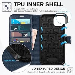 TUCCH Case for iPhone 14 Plus Case Wallet