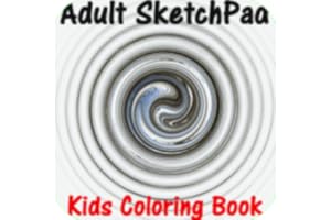 Adult Coloring Book - Sketch Pad
