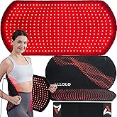 ALLOLO Red Light Therapy for Body, 32.7"*15.7" Large Infrared Light Therapy with Timer, 405pcs 3-in-1 LEDs 660nm&850nm Red Light Therapy Mat for Back Belly Knee Shoulder Leg(with Storage Bag&Glasses)