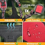 HEELE Dog Harness No Pull Medium Reflective Front Back Leash Clips view 5