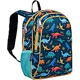 Wildkin 15-inch Kids Backpack – Durable, Padded, Adjustable for School & Travel - Jurassic Dinosaurs