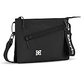 Sherpani Zoom, Small Crossbody Purse, Nylon Crossbody Bag, Lightweight Cross Body Bag, Sleek Dual Pouch, Purses for Women